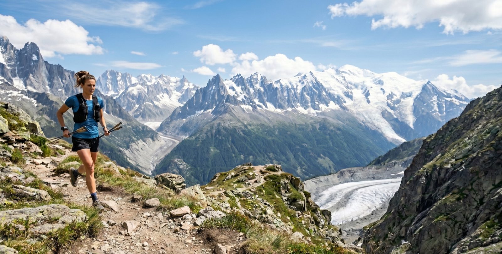 Marathon du Mont-Blanc 2026 : stratégie de course par format (Signal Forbes, ravitos, descente Planpraz)